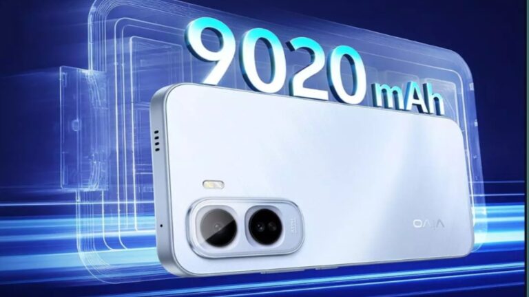 Vivo T5 Pro smartphone with 9020mAh battery and Snapdragon 7s Gen 4 processor