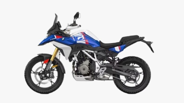 BMW Concept F 450 GS adventure bike with 450cc twin cylinder engine, lightweight 175kg design and high performance setup for city and off-road riding