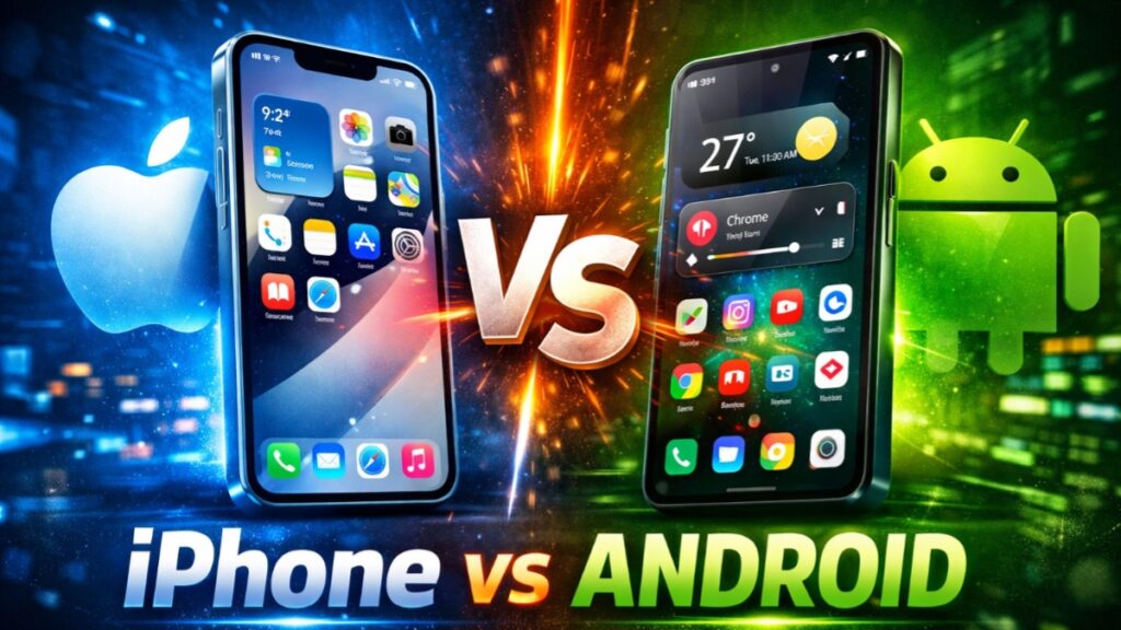 iPhone vs Android 2026 comparison smartphone
