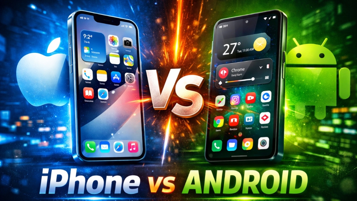 iPhone vs Android 2026 comparison smartphone