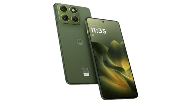 Motorola Edge 70 smartphone with ultra slim design, triple 50MP camera, AMOLED display and powerful performance features