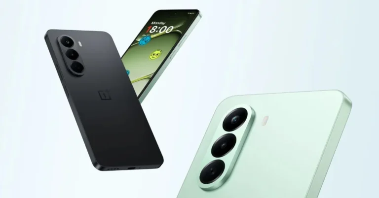 OnePlus Nord CE6 Lite स्मार्टफोन फ्रंट और बैक व्यू