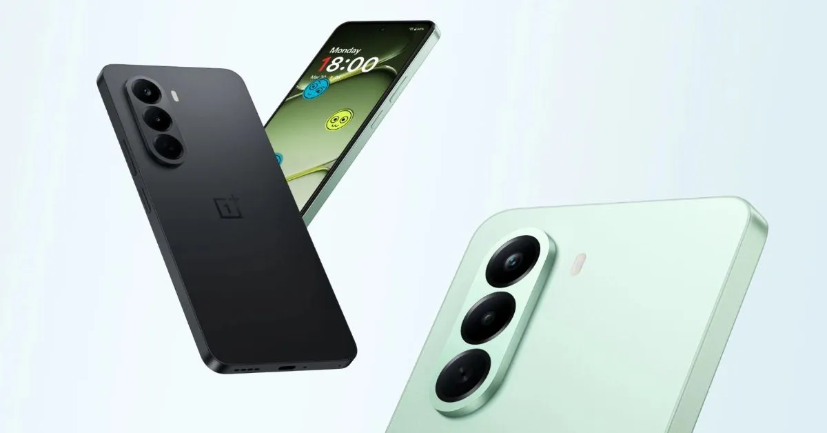 OnePlus Nord CE6 Lite स्मार्टफोन फ्रंट और बैक व्यू