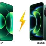 Xiaomi 17 Ultra vs Xiaomi 17 स्मार्टफोन की तुलना दिखाते हुए डिजाइन और फीचर्स का अंतर