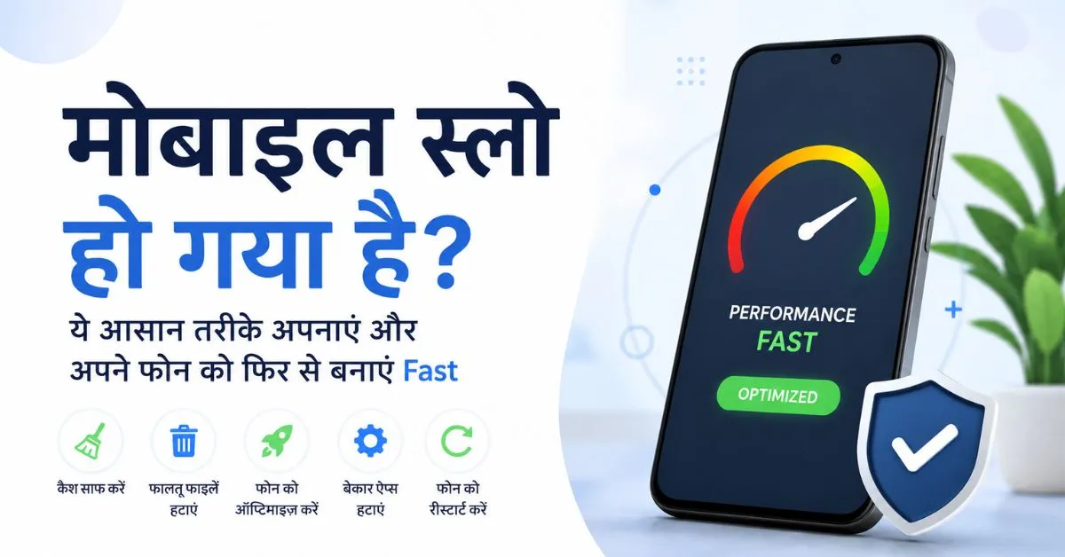 phone Slow fix tips on Android smartphone